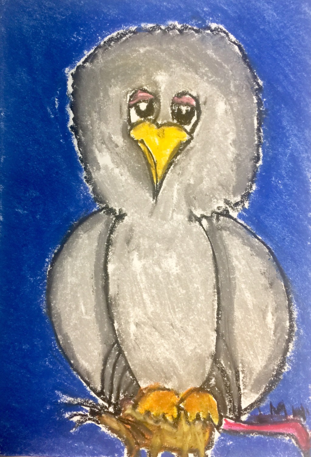 Poem and Sketch: Adrian the Unimpressed Owl –&nbsp;20/07/19