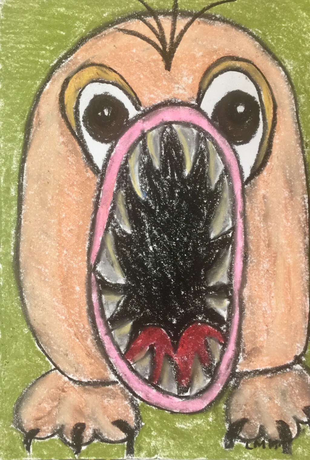 Poem and Drawing: My Feral Pet Rock! –&nbsp;23/07/19