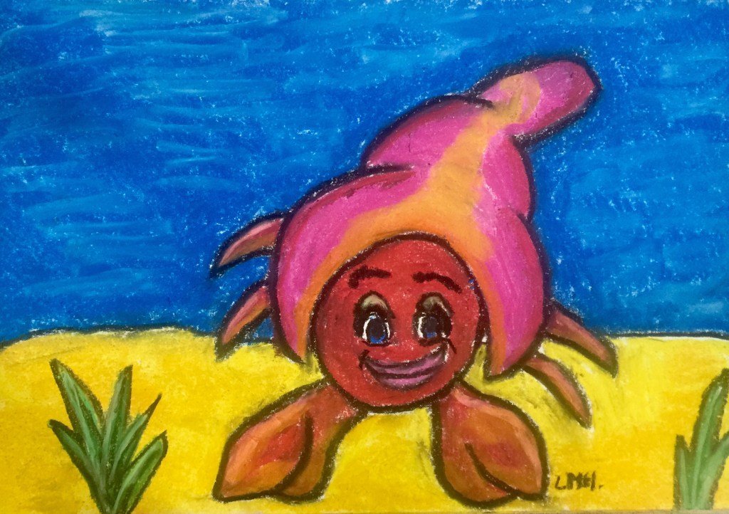 Story example: Christine the Curious Crab –&nbsp;24/07/19