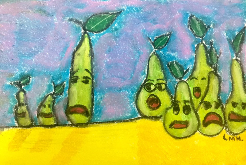 Story example: The Pear Who Lost Her Shape –&nbsp;26/07/19