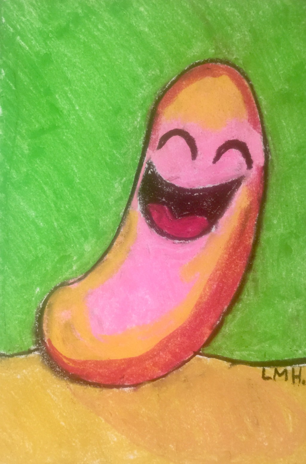 Poem and Drawing: Ecstatic Jumping Jellybean –&nbsp;30/07/19