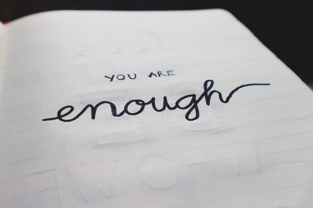 Poem: “I am enough” –&nbsp;12/01/20