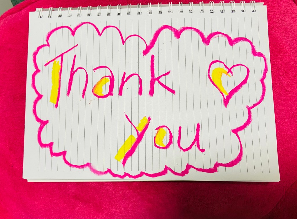 Poem: Thank You –&nbsp;27/06/20