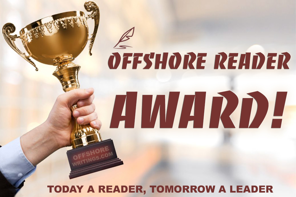Offshore Reader Award!