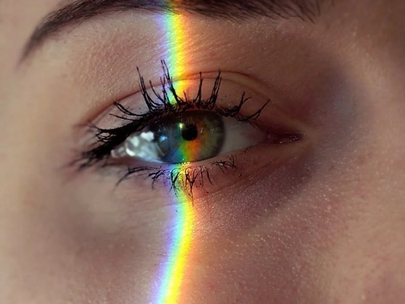 poem: rainbow tears